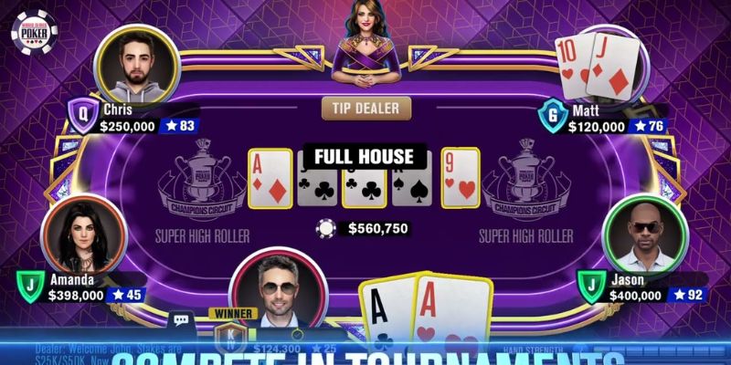 Kiểm soát stack khi chơi Poker 